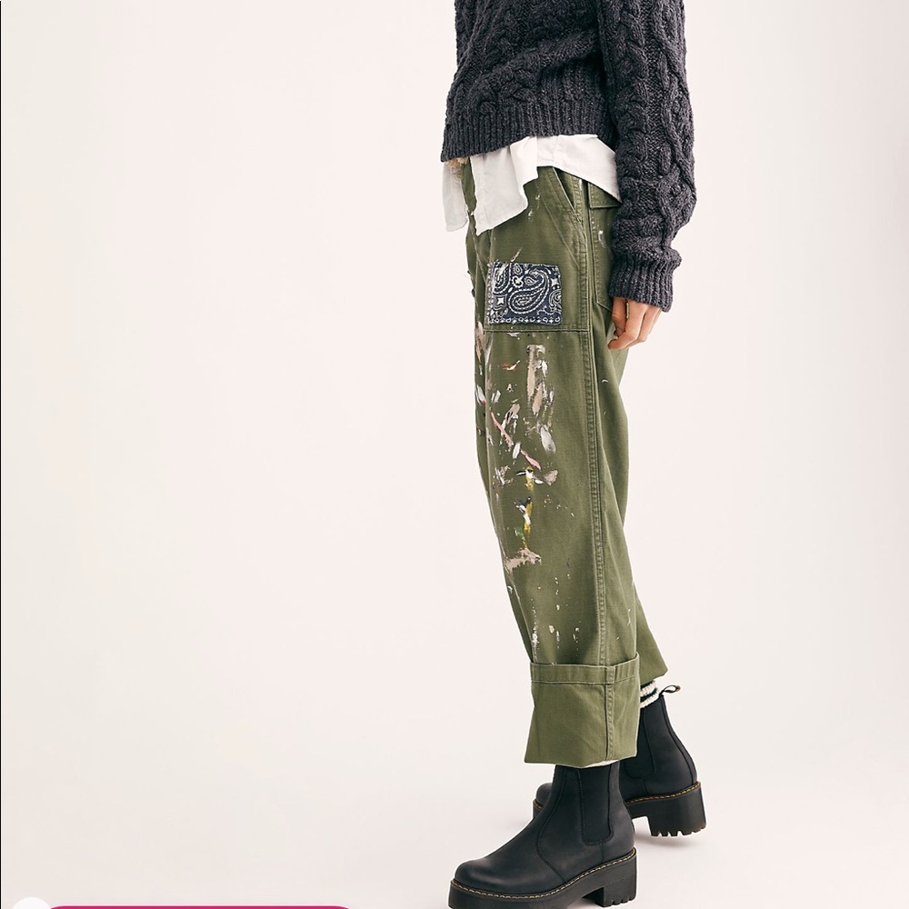 SOLD OUT online!  Free people Artist Trousers
